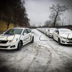Партия патрульных автомобилей Национальной полиции Украины на базе Peugeot 301.