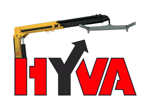 Манипулятор для эвакуатора Hyva HT212 с грузоподъемностью до 8 тонн.