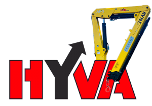 Hyva HV 107 кран-манипулятор.