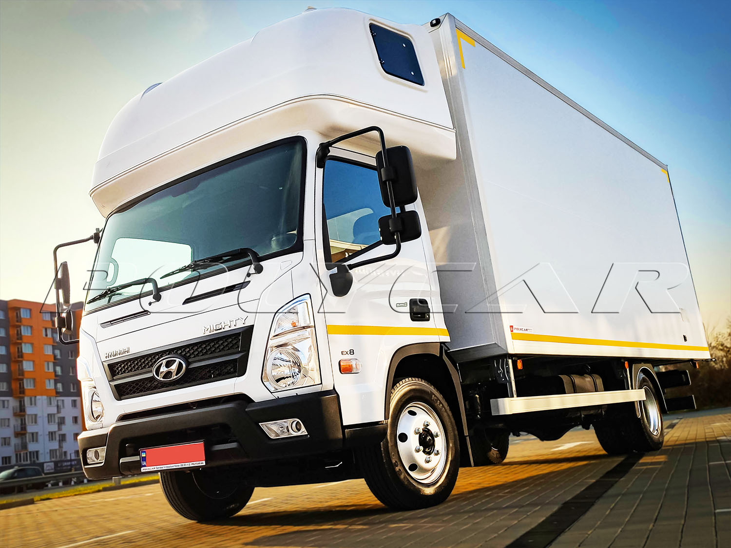 Завершено производство и передача клиенту партии фургонов на Hyundai EX8.